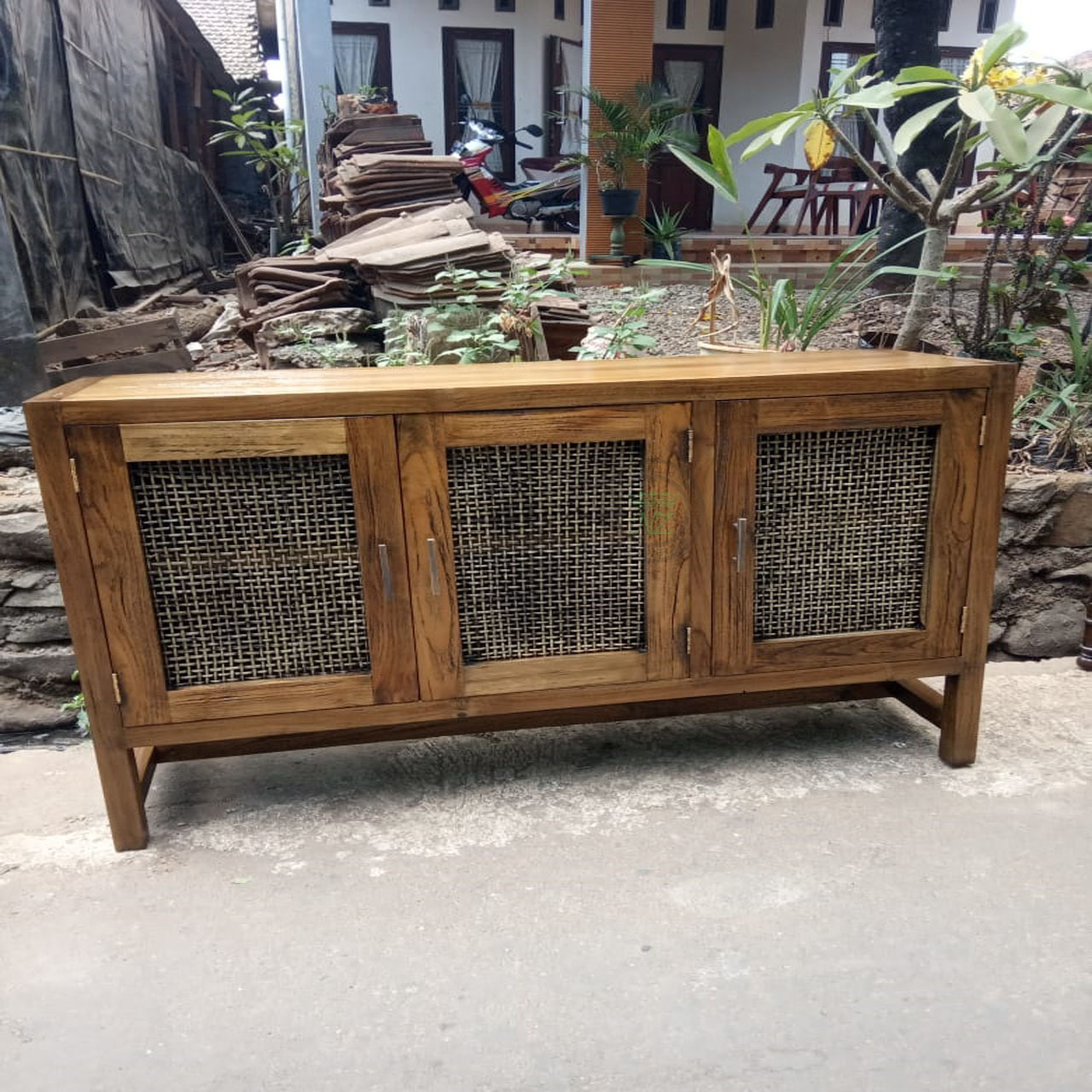 Rattan Sideboard Buffet Cabinet With Storage By Nz Furniture