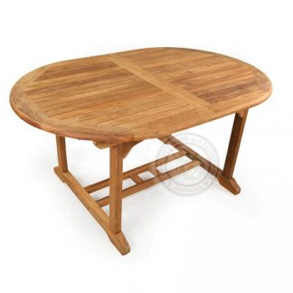 Teak Garden Ocean Oval Dining Table