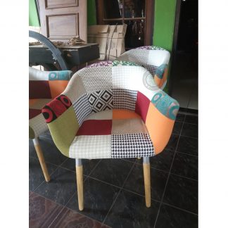 Patchwork Dining Chair For Sale