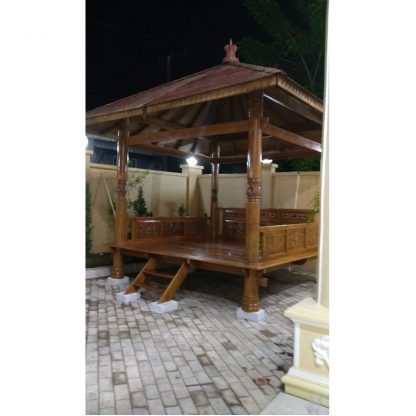 teak gazebo