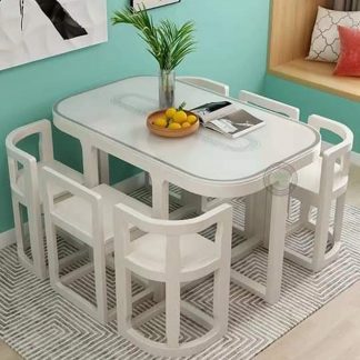 white dining tables