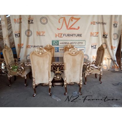 Luxurious Carved Dining Table Sets