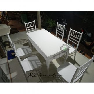 White Tiffany Duco Dining Tables