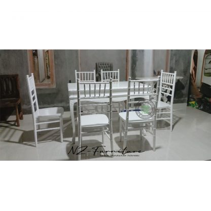 White Tiffany Duco Dining Tables