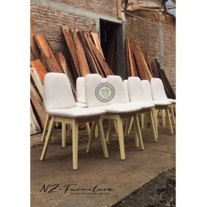Linen Upholstered Dining Chairs